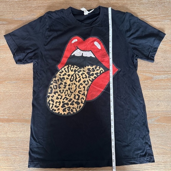 Bella Canvas Black and Red Graphic Short Sleeve Tee - Picture 4 of 6